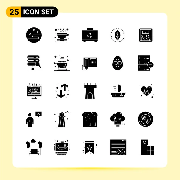 Conjunto Iconos Creativos Universales Simplemente Vector Ilustraciones Para Aplicaciones Web — Vector de stock