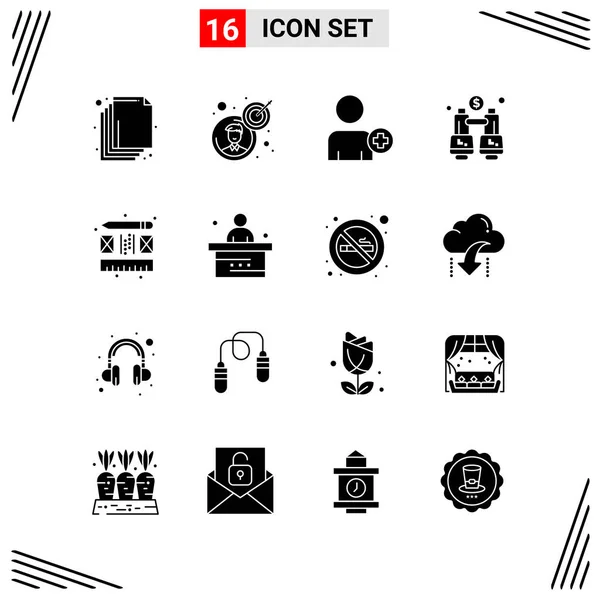 Set Universal Creative Icons Simply Vector Illustrations Web Mobile Apps — Stock Vector