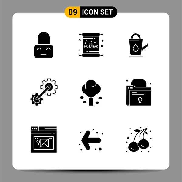 Conjunto Iconos Creativos Universales Simplemente Vector Ilustraciones Para Aplicaciones Web — Vector de stock