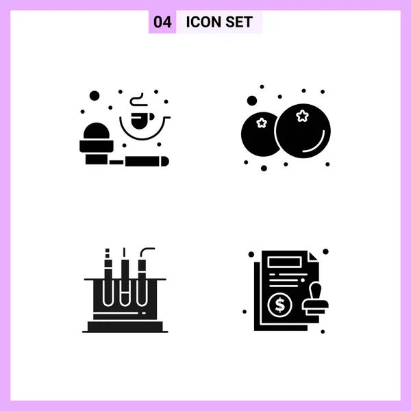 Conjunto Iconos Creativos Universales Simplemente Vector Ilustraciones Para Aplicaciones Web — Vector de stock