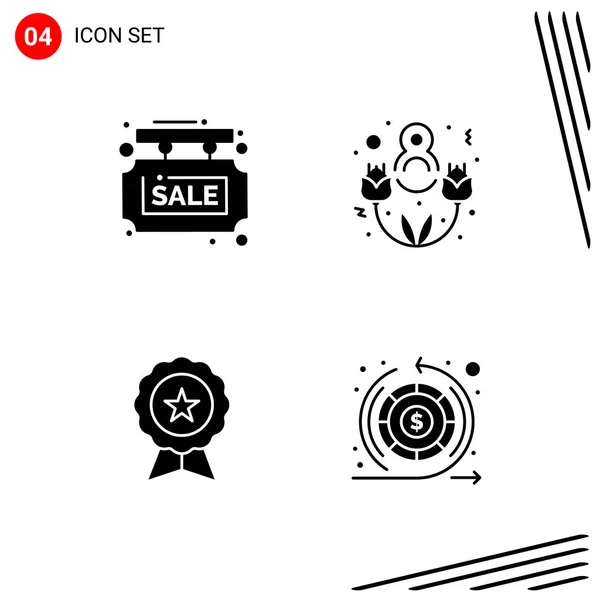 Set Universal Creative Icons Vector Illustration — Stock Vector