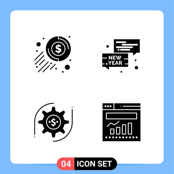 Conjunto Iconos Creativos Universales Simplemente Vector Ilustraciones Para Aplicaciones Web — Vector de stock