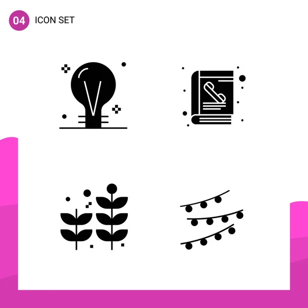 Set Universal Creative Icons Simply Vector Illustrations Web Mobile Apps — Stock Vector