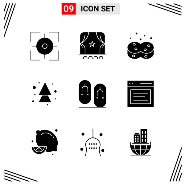 Conjunto de 16 iconos universales Vector de negocios — Vector de stock