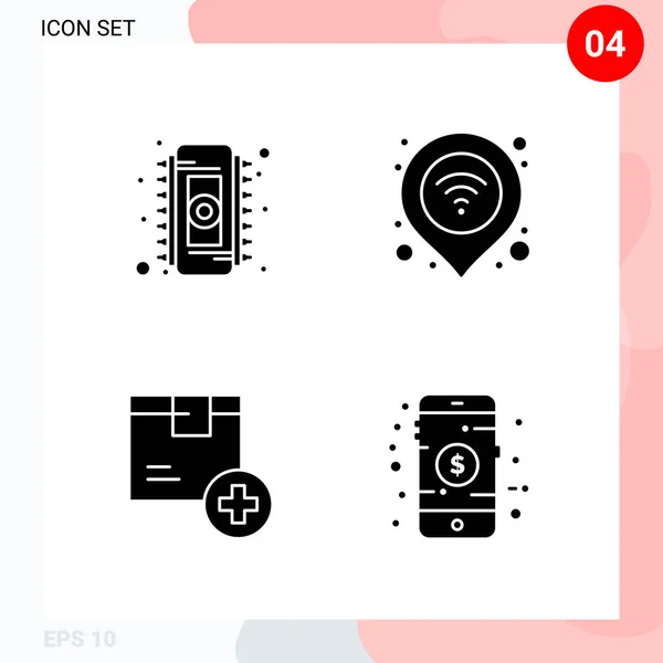 Set Universal Creative Icons Simply Vector Illustrations Web Mobile Apps — Stock Vector