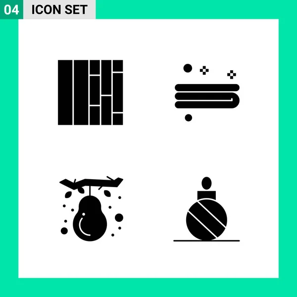 Conjunto Iconos Creativos Universales Simplemente Vector Ilustraciones Para Aplicaciones Web — Archivo Imágenes Vectoriales