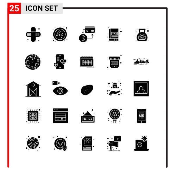 Set Universal Creative Icons Simply Vector Illustrations Web Mobile Apps — Stock Vector