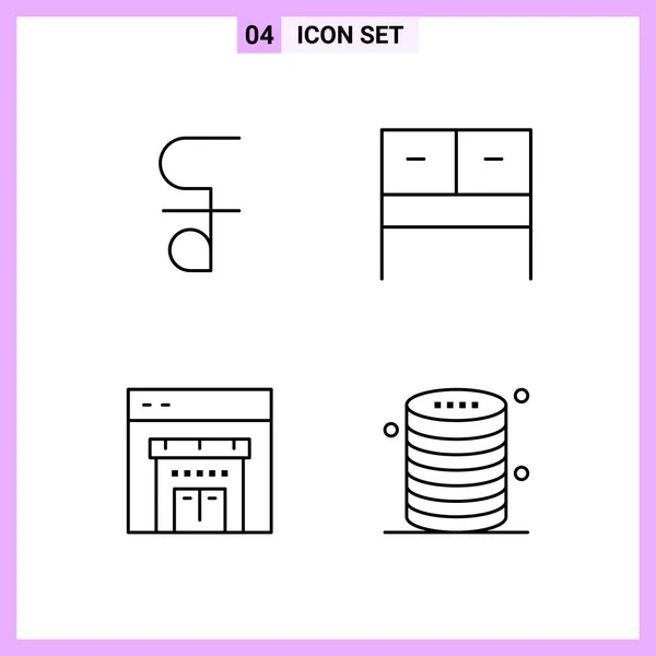 Set van 25 Universele Business Iconen Vector — Stockvector