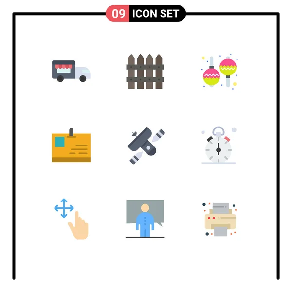 Stock Vector Icon Pack Sinais Linha Símbolos Para Satélite Radiodifusão —  Vetores de Stock