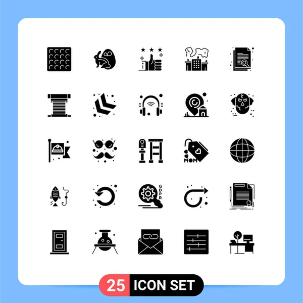 Conjunto Iconos Interfaz Usuario Moderna Signos Símbolos Para Papel Energía — Archivo Imágenes Vectoriales