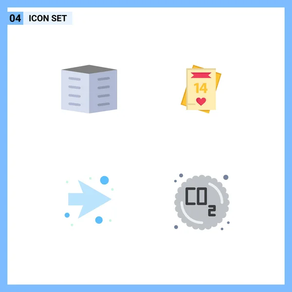 Stock Vector Icon Pack Sinais Linha Símbolos Para Apartamentos Cartão — Vetor de Stock