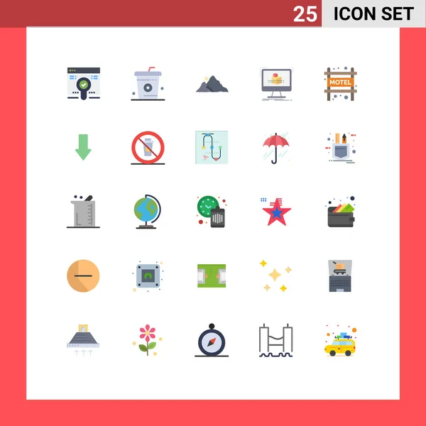 Vector Stock Icon Pack Líneas Señales Símbolos Para Bocetos Dimensiones — Archivo Imágenes Vectoriales