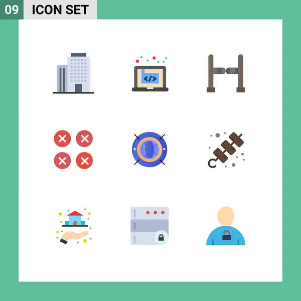 Iconos Creativos Signos Símbolos Modernos Web Entrada Elementos Diseño Vectores — Vector de stock