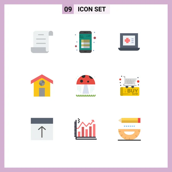 Set Iconos Interfaz Usuario Moderna Signos Símbolos Para Viernes Negro — Vector de stock