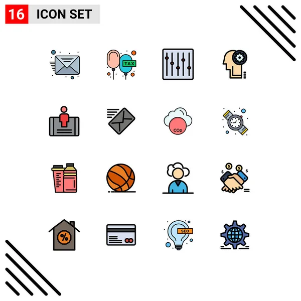 Stock Vector Icon Pack Signos Símbolos Línea Para Engagement Cabezal — Archivo Imágenes Vectoriales