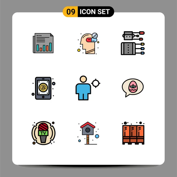 Creative Icons Σύγχρονα Σημάδια Και Σύμβολα Του Ηλεκτρονικού Ταχυδρομείου Spa — Διανυσματικό Αρχείο