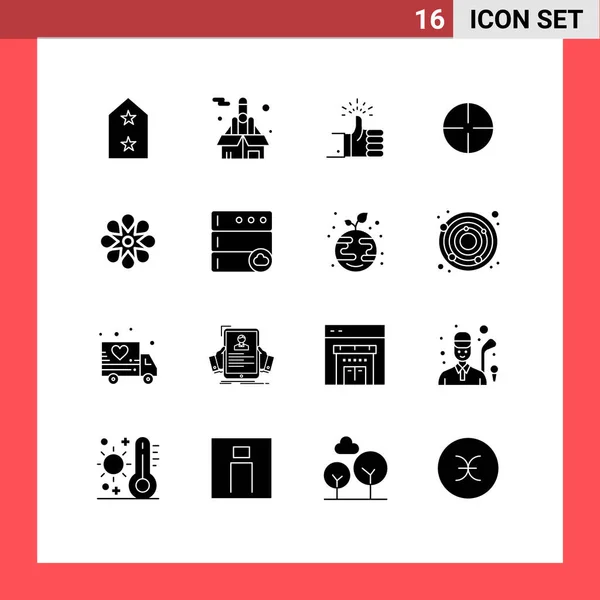 Universal Icon Symbols Group Modern Solid Glyphs Decoration Sight Gym — Stock Vector