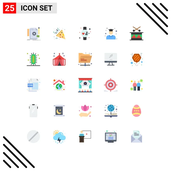 Vector Icon Pack Line Signs Symbols Festival Celesmas Gym School — 스톡 벡터