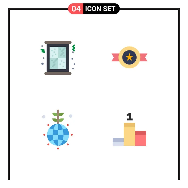 Universal Icon Symbolen Groep Van Modern Flat Iconen Van Kerstmis — Stockvector