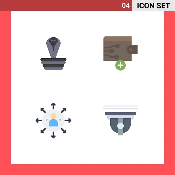 Conjunto Iconos Interfaz Usuario Moderna Símbolos Signos Para Animales Empleados — Vector de stock