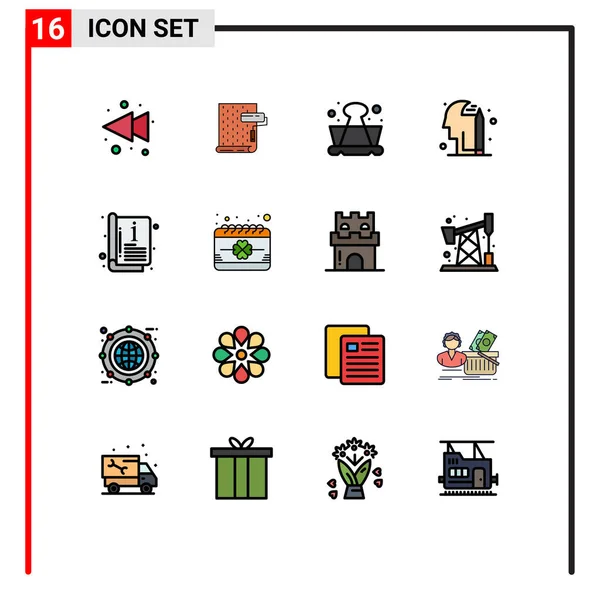 Set Von Modernen Symbolen Symbole Zeichen Für Cover Katalog Clip — Stockvektor