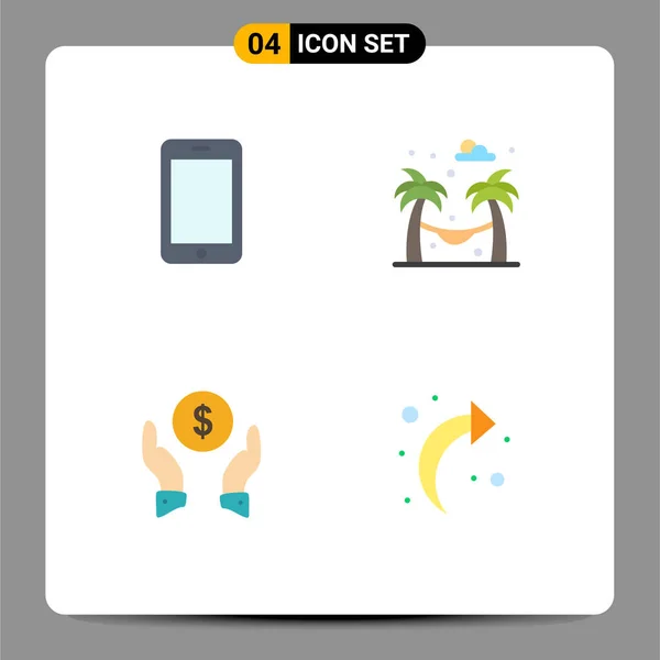 Universal Icon Symbols Group Modern Flat Icons Cell Money Call — Vetor de Stock