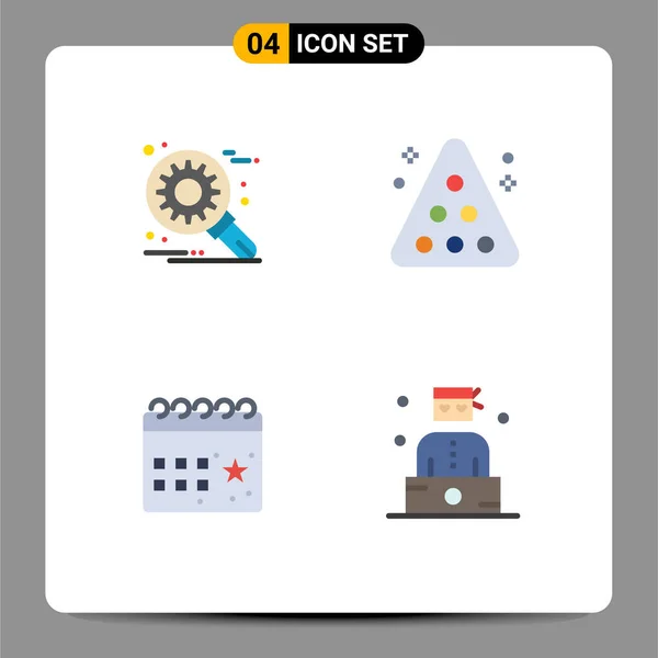 모바일 인터페이스 Icon Pictograms — 스톡 벡터