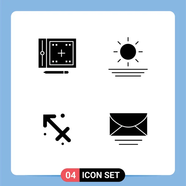 Iconos Creativos Signos Símbolos Modernos Codificación Sagitario Dibujo Vacaciones Griego — Vector de stock