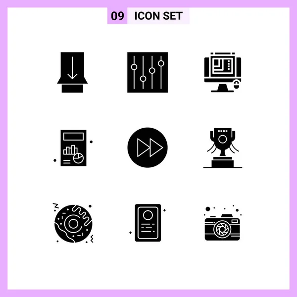 Creative Icons Modern Signs Symbols Arrows Right Arrow Right Web — Stock Vector
