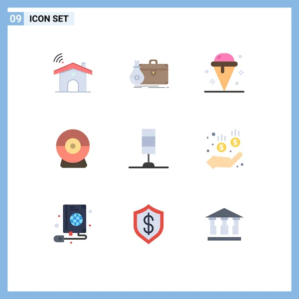 창의적 아이콘 기호의 포트폴리오 카메라 Vector Design Elements — 스톡 벡터