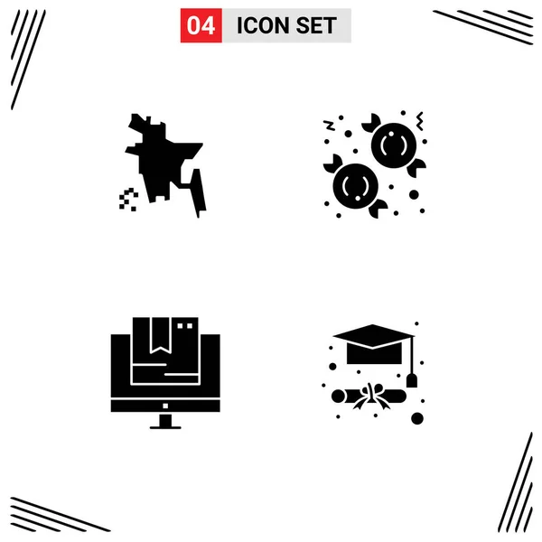 Stock Vector Icon Pack Von Linienzeichen Und Symbolen Für Bangladesh — Stockvektor