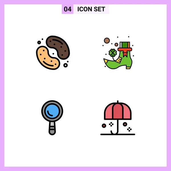 상업용 아이리쉬 Editable Vector Design Elements — 스톡 벡터