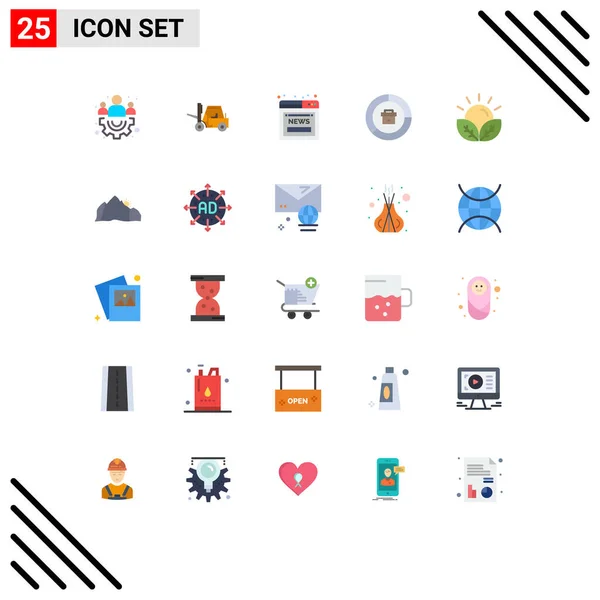 Icône Vectorielle Stock Paquet Signes Symboles Ligne Pour Les Cultures — Image vectorielle