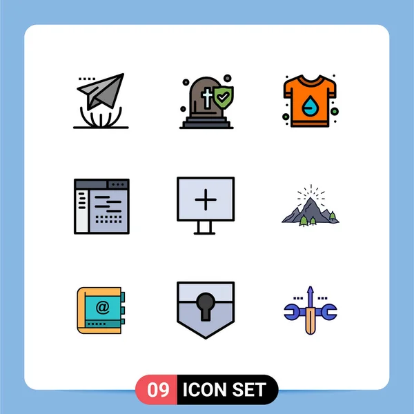 Creative Icons Modern Signs Symbols Source Development Brand Design Tshirt — Stock Vector