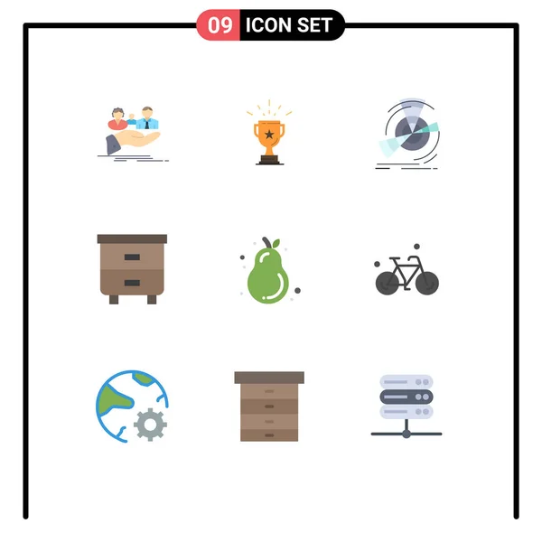 Creative Icons Modern Signs Sysymbols Decor Point Business Performance Data — Archivo Imágenes Vectoriales