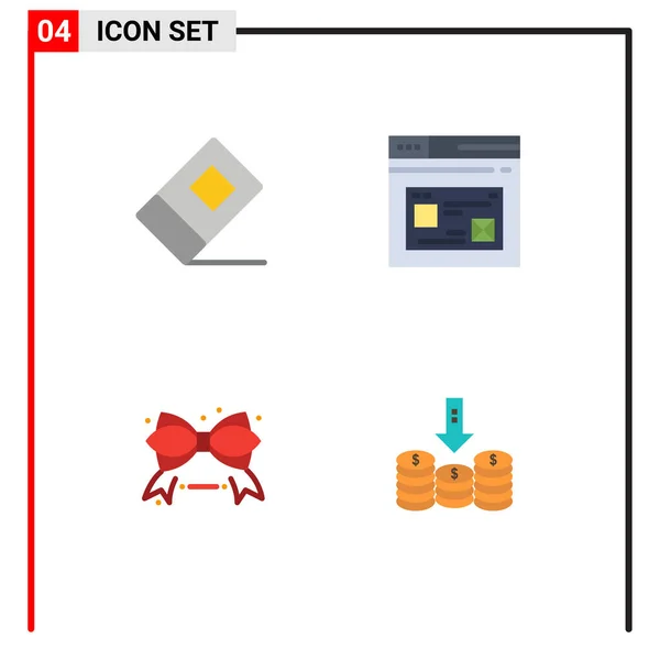 Icône Vectorielle Stock Paquet Signes Symboles Ligne Pour Éducation Vendredi — Image vectorielle
