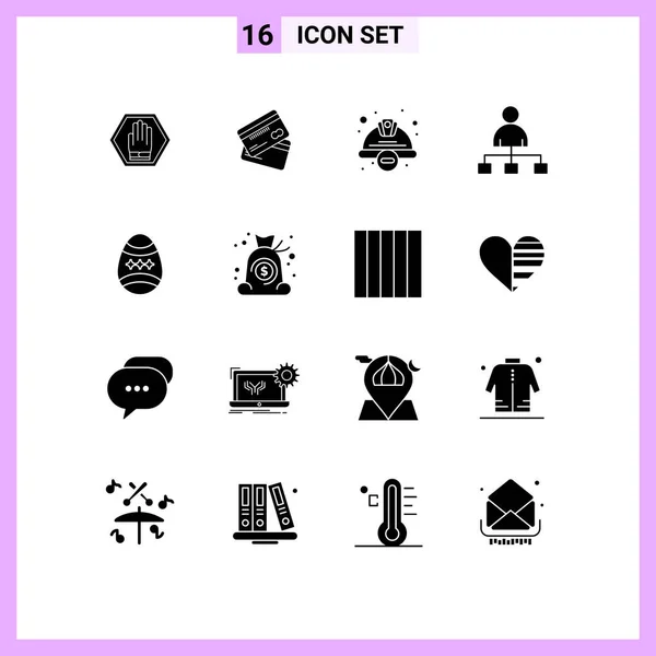 Vector Stock Icon Pack Líneas Signos Símbolos Para Usuario Seguridad — Vector de stock