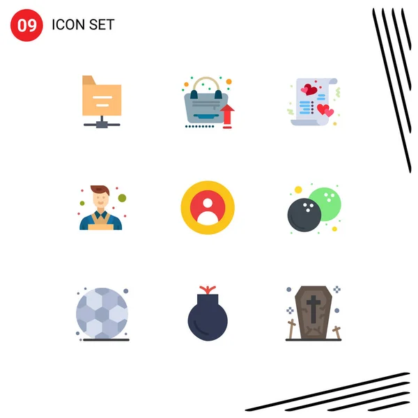 Set Dari Ikon Modern Simbol Tanda Tanda Untuk Orang Bumi - Stok Vektor