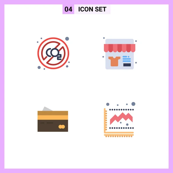 Stock Vector Icon Pack Mit Linienzeichen Und Symbolen Für Banking — Stockvektor