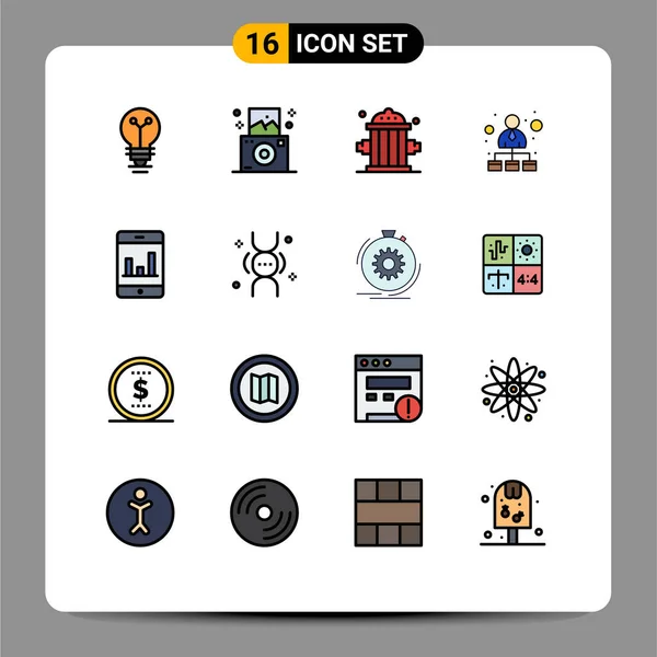 Creative Icons Σύγχρονα Σημάδια Και Σύμβολα Του Smartphone Analytics Clipart — Διανυσματικό Αρχείο