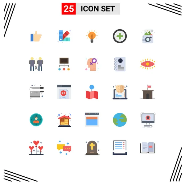 Vector Stock Icon Pack Líneas Señales Símbolos Para Cumpleaños Más — Vector de stock