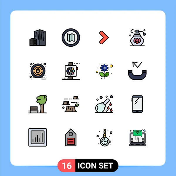 Creative Icons Modern Signs Sysymbols Smart Apple Forward Btc Clean — Archivo Imágenes Vectoriales