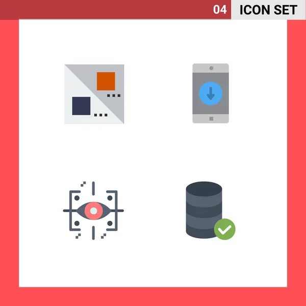 Flat Icon Concept Voor Websites Mobiele Apps Cross Engineering Applicatie — Stockvector