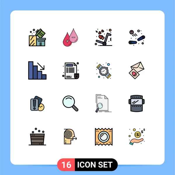 Stock Vector Icon Pack Líneas Signos Símbolos Para Jugar Divertirse — Vector de stock