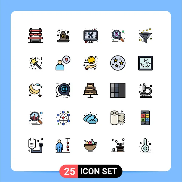 Creative Icons Modern Signs Sysymbols Virus Infection Loan Infect Technical — Archivo Imágenes Vectoriales