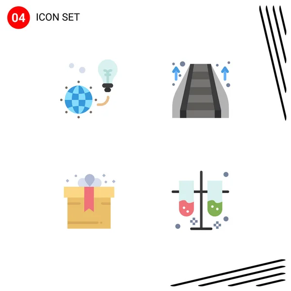 Flat Icon Konzept Für Webseiten Mobile Und Apps Schutz Geburtstag — Stockvektor