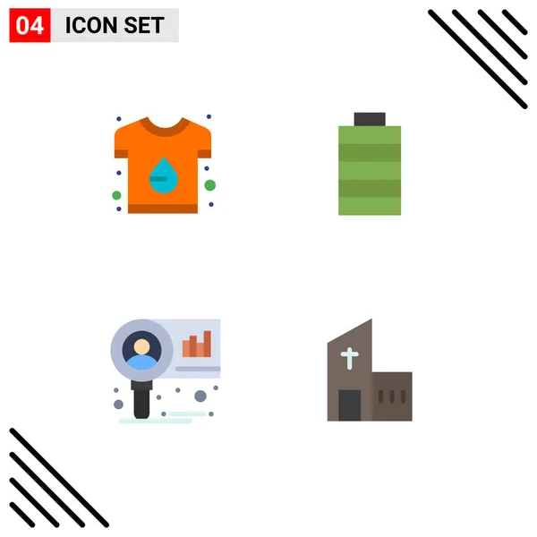 Pack Modern Flat Icons Signs Symbols Web Print Media Brand — Stock Vector