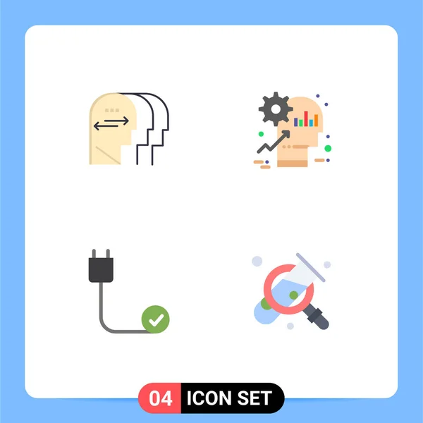 Vector Stock Icon Pack Líneas Signos Símbolos Para Personalidad Los — Archivo Imágenes Vectoriales