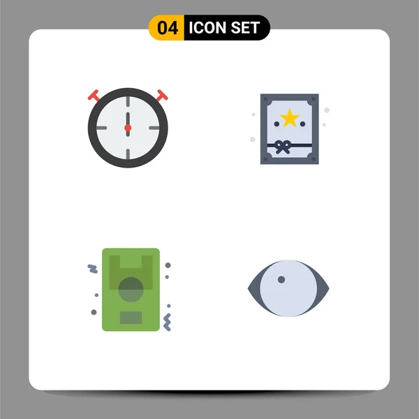 Πακέτο Modern Flat Icons Σημάδια Και Σύμβολα Για Web Print — Διανυσματικό Αρχείο