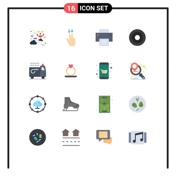 Stock Vector Icon Pack Mit Linienzeichen Und Symbolen Für Vorschlag — Stockvektor